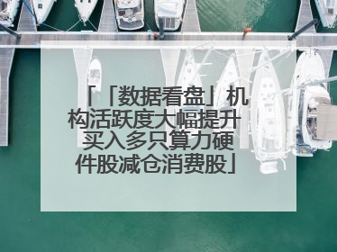「数据看盘」机构活跃度大幅提升 买入多只算力硬件股减仓消费股
