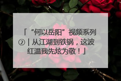 “何以岳阳”视频系列②｜从江湖到铁锅，这波红温我先炫为敬！