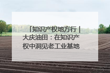 知识产权地方行｜大庆油田：在知识产权中洞见老工业基地的 “创新密码”