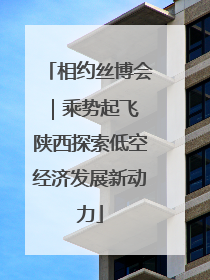 相约丝博会｜乘势起飞 陕西探索低空经济发展新动力
