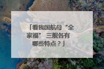 看我国航母“全家福” 三舰各有哪些特点？