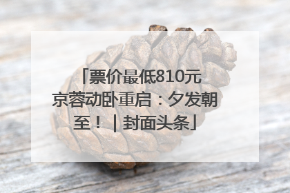 票价最低810元 京蓉动卧重启：夕发朝至！｜封面头条