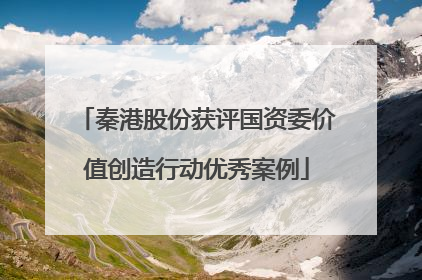 秦港股份获评国资委价值创造行动优秀案例
