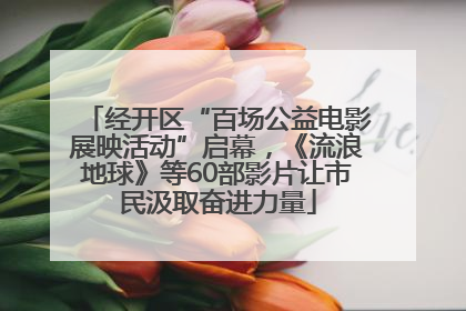 经开区“百场公益电影展映活动”启幕，《流浪地球》等60部影片让市民汲取奋进力量
