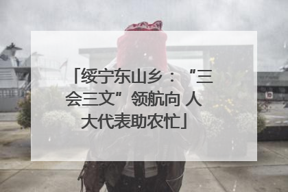 绥宁东山乡：“三会三文”领航向 人大代表助农忙