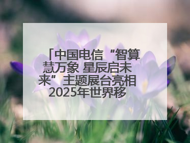 中国电信“智算慧万象 星辰启未来”主题展台亮相2025年世界移动通信大会