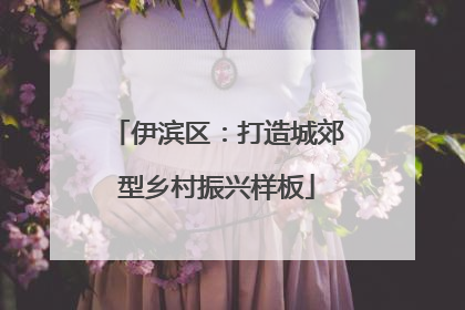 伊滨区：打造城郊型乡村振兴样板