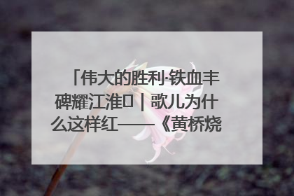 伟大的胜利·铁血丰碑耀江淮⑫｜歌儿为什么这样红——《黄桥烧饼歌》诞生记
