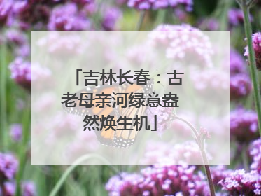 吉林长春：古老母亲河绿意盎然焕生机
