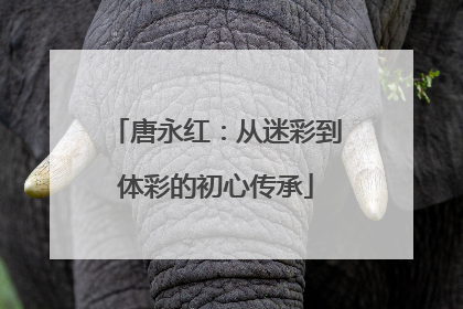 唐永红：从迷彩到体彩的初心传承