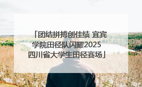 团结拼搏创佳绩 宜宾学院田径队闪耀2025四川省大学生田径赛场