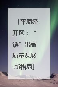 平原经开区：“链”出高质量发展新格局