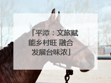 平潭：文旅赋能乡村旺 融合发展台味浓