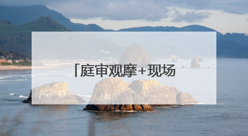 庭审观摩+现场普法 让法治教育更“直观”
