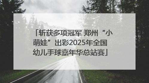斩获多项冠军 郑州“小萌娃”出彩2025年全国幼儿手球嘉年华总站赛