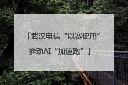 武汉电信“以赛促用”推动AI“加速跑”