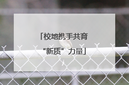 校地携手共育“新质”力量
