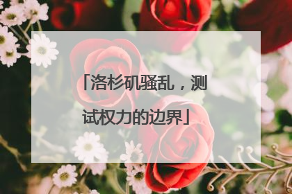洛杉矶骚乱，测试权力的边界