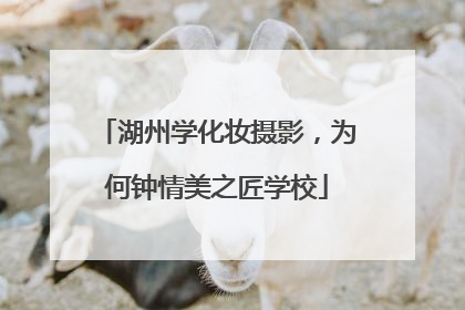 湖州学化妆摄影，为何钟情美之匠学校