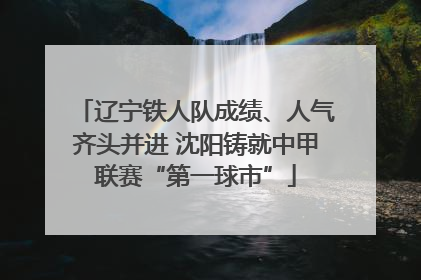 辽宁铁人队成绩、人气齐头并进 沈阳铸就中甲联赛“第一球市”