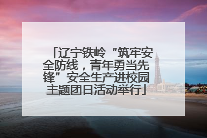 辽宁铁岭“筑牢安全防线，青年勇当先锋”安全生产进校园主题团日活动举行