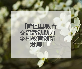 隆回县教育交流活动助力乡村教育创新发展