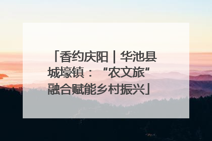 香约庆阳｜华池县城壕镇：“农文旅”融合赋能乡村振兴