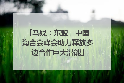 马媒：东盟－中国－海合会峰会助力释放多边合作巨大潜能