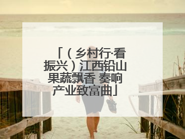 （乡村行·看振兴）江西铅山果蔬飘香 奏响产业致富曲