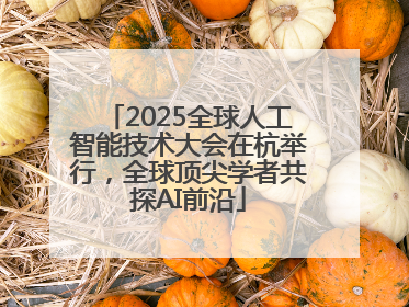 2025全球人工智能技术大会在杭举行，全球顶尖学者共探AI前沿