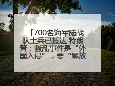 700名海军陆战队士兵已抵达 特朗普：骚乱事件是“外国入侵”，要“解放洛杉矶”