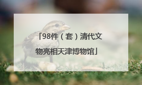 98件（套）清代文物亮相天津博物馆
